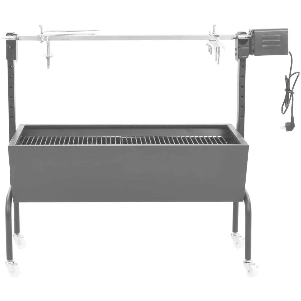 BBQ Rotisserie elektrisch Edelstahl - 0