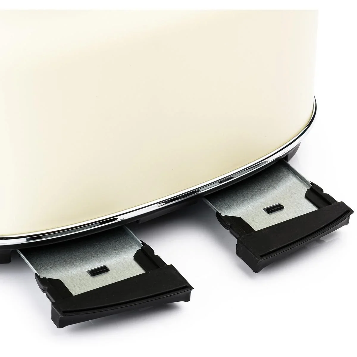 Retro-Toaster - 4-Scheiben-Toaster - Weiß - 3