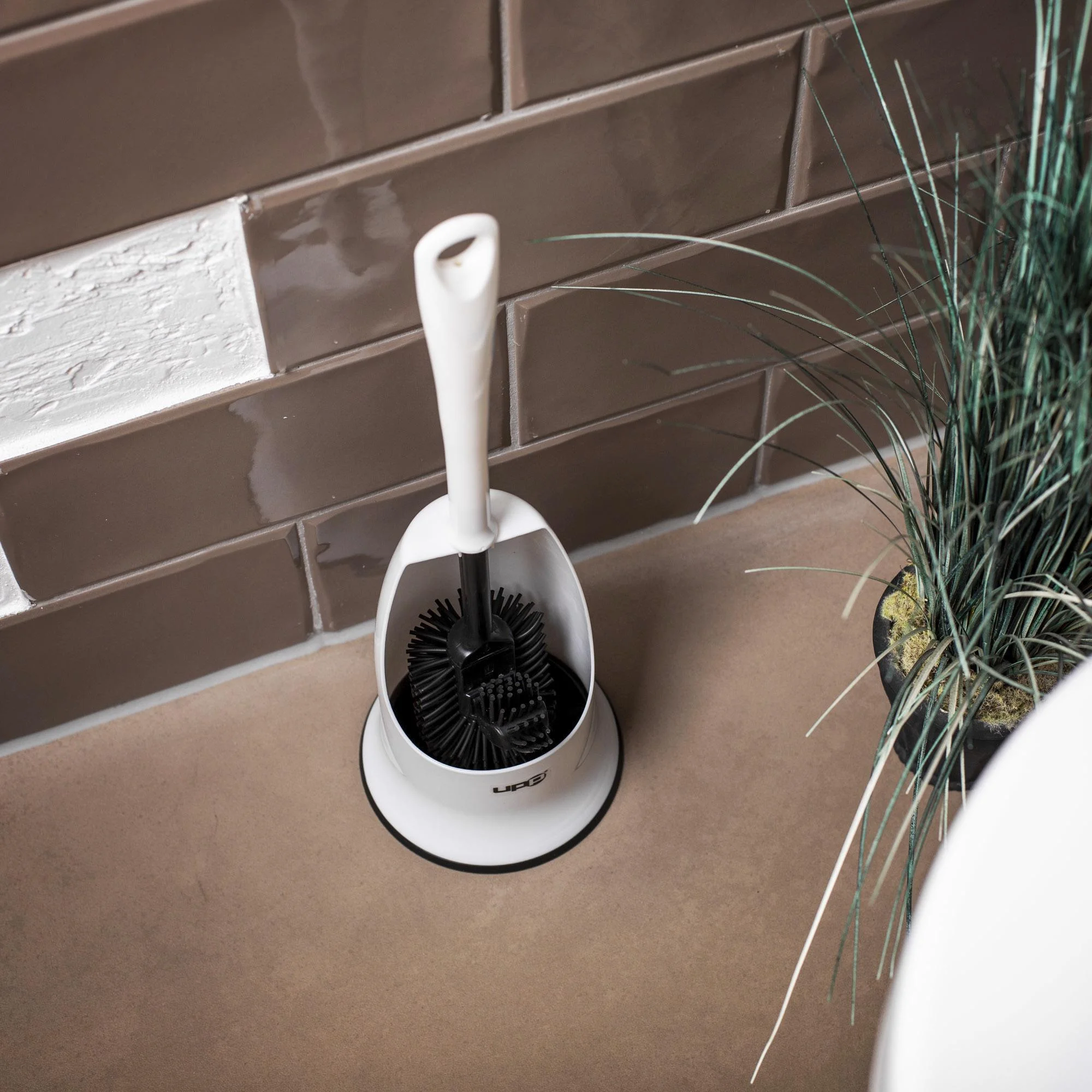 Silikon WC-Bürste, Schwarz - 1