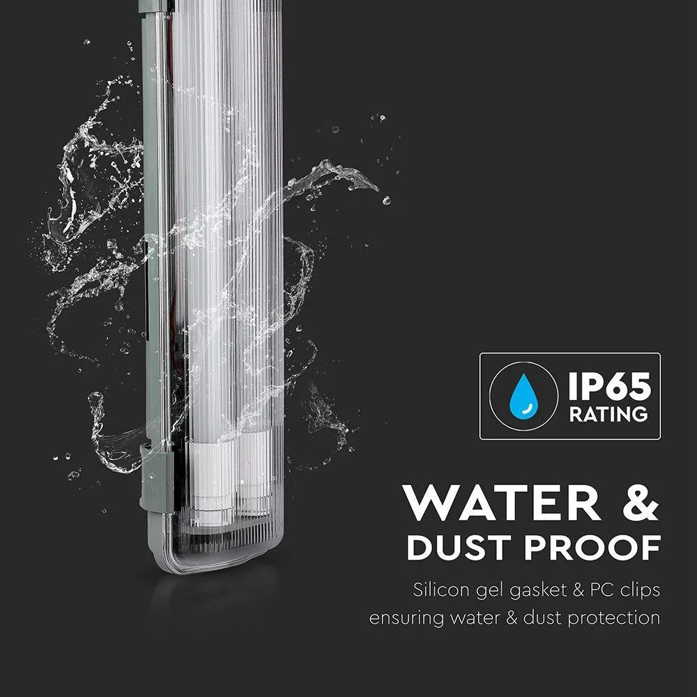 LED-Leuchtstofflampe 60cm - 20W - 6400K - 1700 Lumen - IP65 - 0