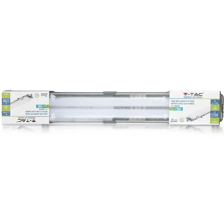 LED-Leuchtstofflampe 60cm - 20W - 6400K - 1700 Lumen - IP65 - 3
