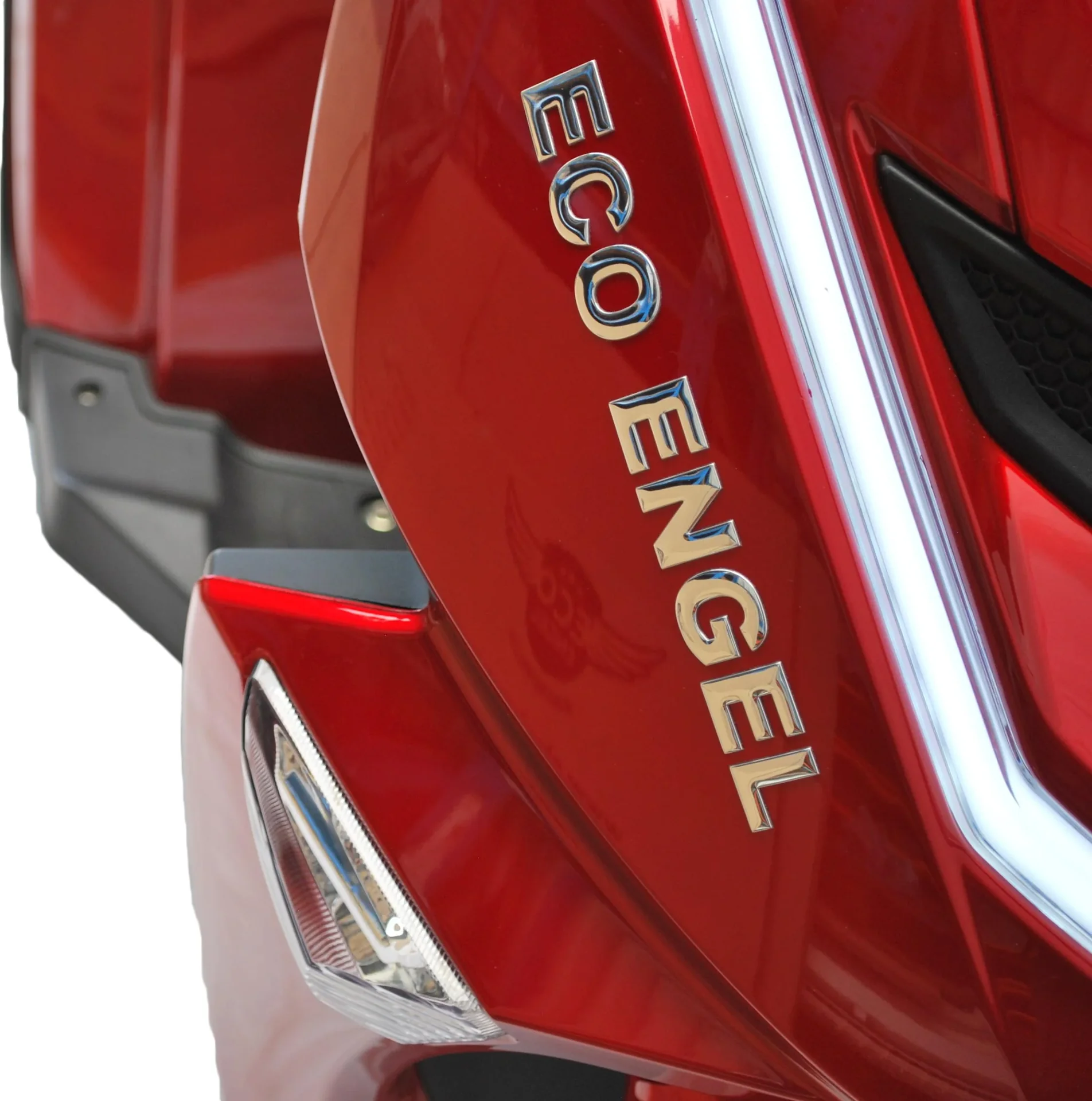 Elektromobil rot - herausnehmbarer Li-Io Akku 30 Ah - 25 km/h - 1000 Watt Seniorenmobil - 6