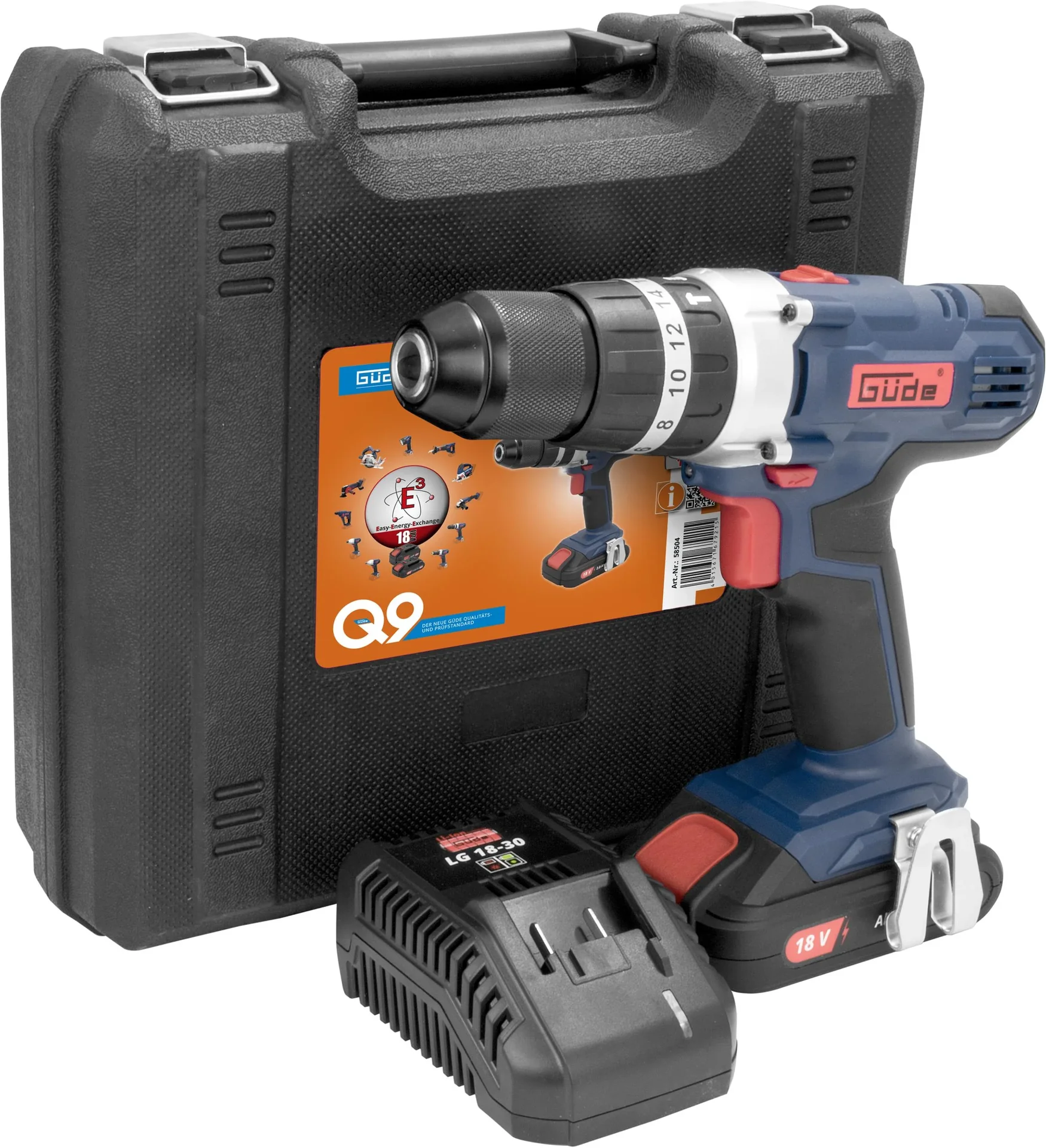 Akku Schlagbohrschrauber BSB 18-201-30K - 1