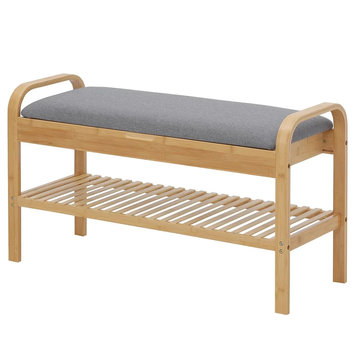 Schuhbank Schuhregal 90 cm x 33,5 cm x 50 cm - 1