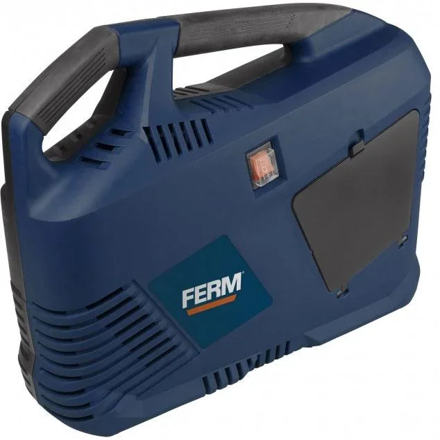 CRM1049 Tragbarer Elektrische Druckluft Kompressor - 1100W - max. 8 Bar - Öl frei - Mit viele zubehören - 1