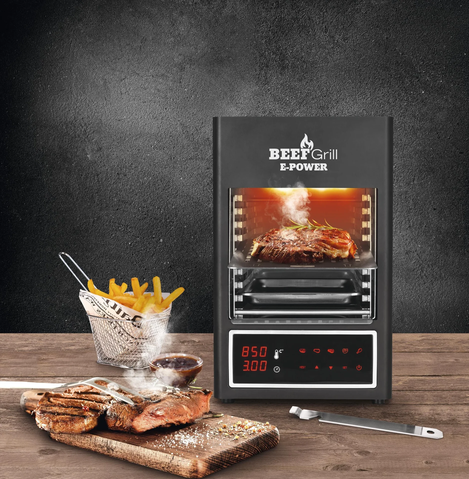 Elektro-Oberhitzegrill "Beef-Maker" - 5