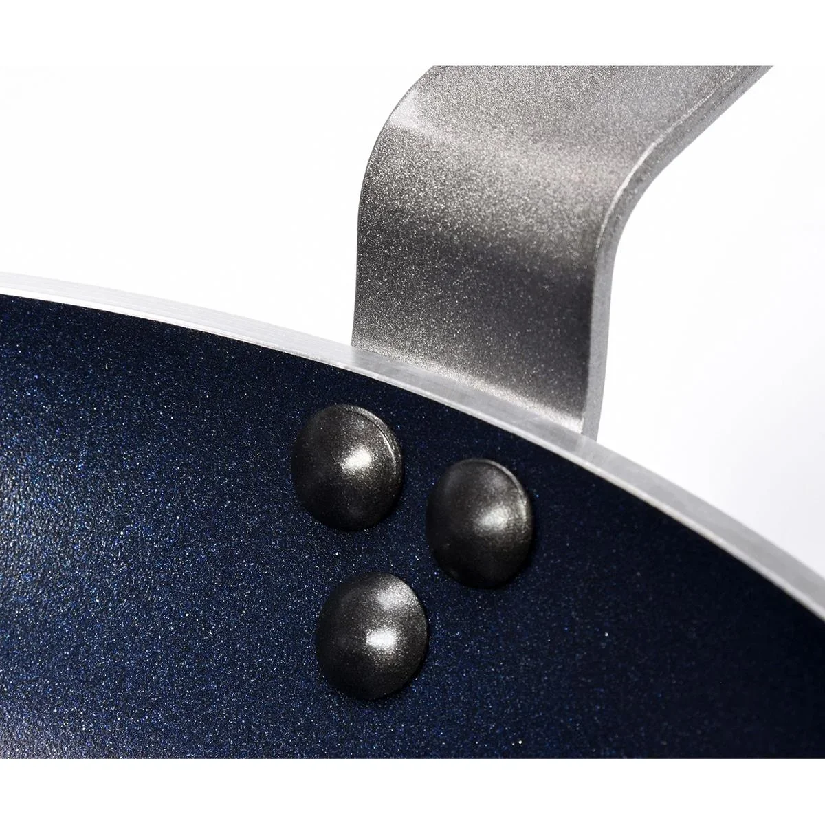 Aluminium Bratpfanne mit Antihaftbeschichtung - Teflon - Ø 24 cm - für alle Herdarten - 0