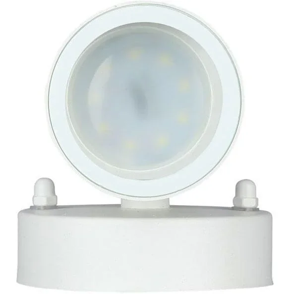 VT-7622 Wandleuchte für Außen Auf/Ab - GU10 - Edelstahl - Weiß - IP44 - 6