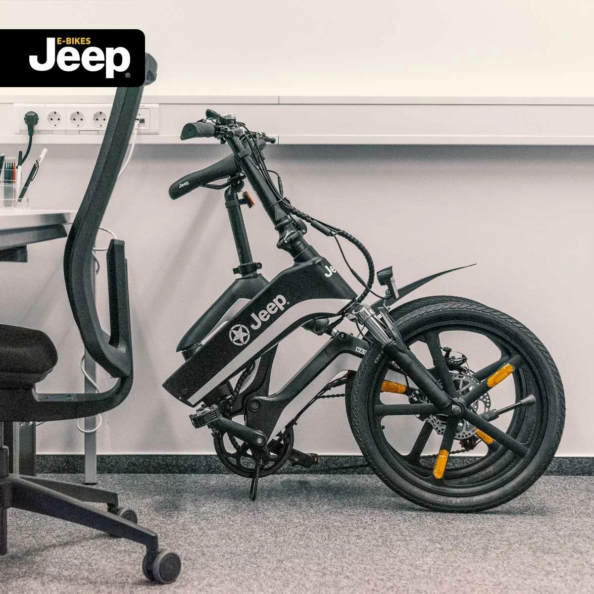 Unisex Fold E-Bike, 20 Zoll Laufräder, 7-Gang Kettenschaltung, black, FFR 7050 - 5