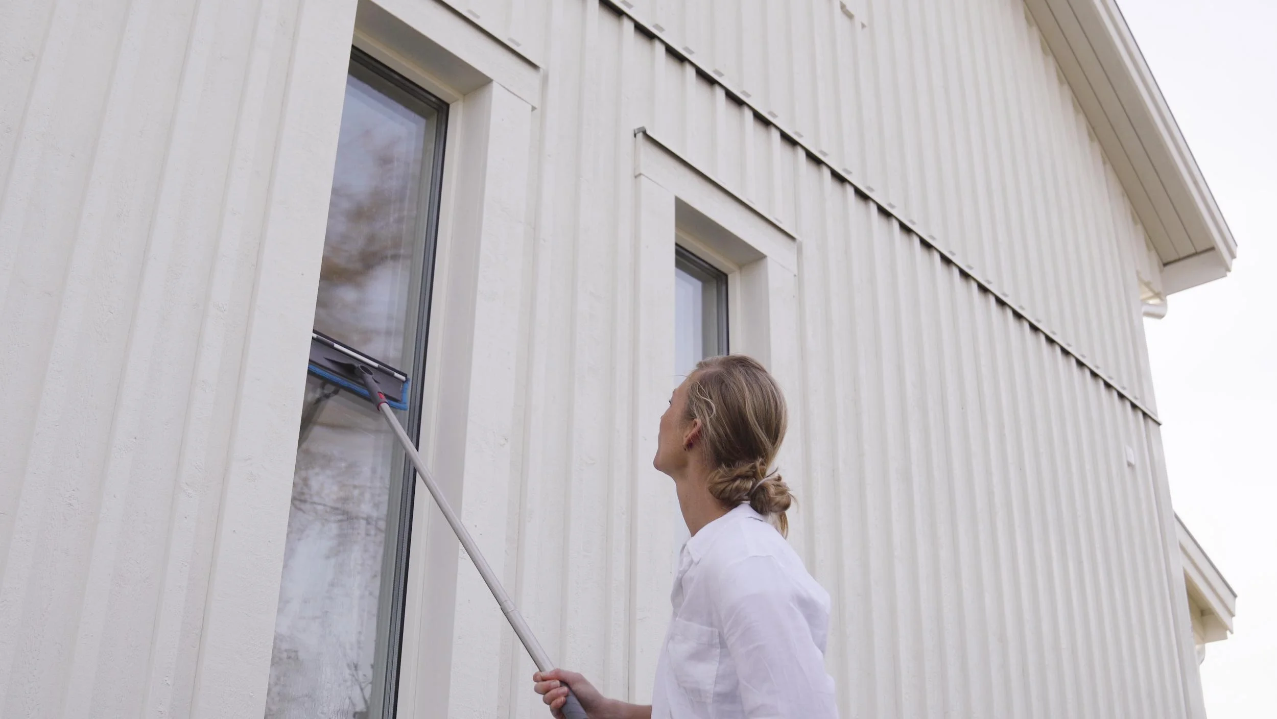 Fensterwischer-Aufsatz mit Mikrofaser-Mopp - 1