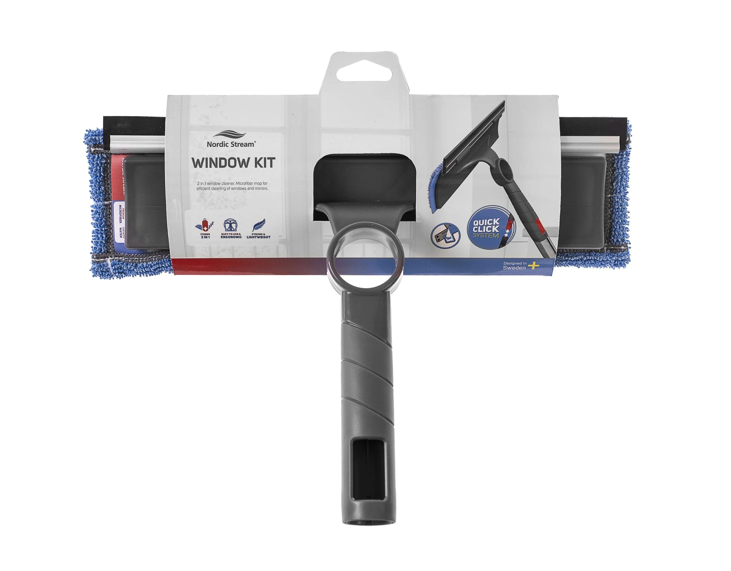 Fensterwischer-Aufsatz mit Mikrofaser-Mopp - 6