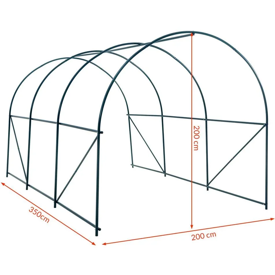 Folly Gewächshaus 350x200x200cm - 6