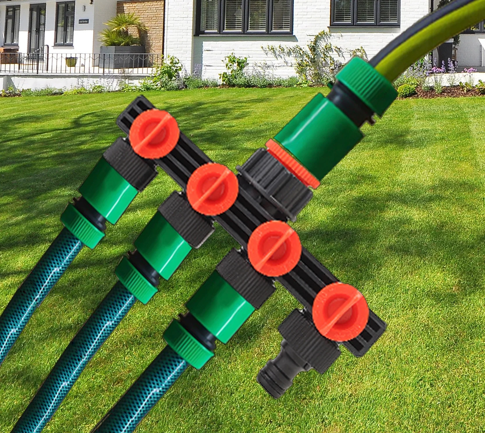 Wasserverteiler 4-fach - 0