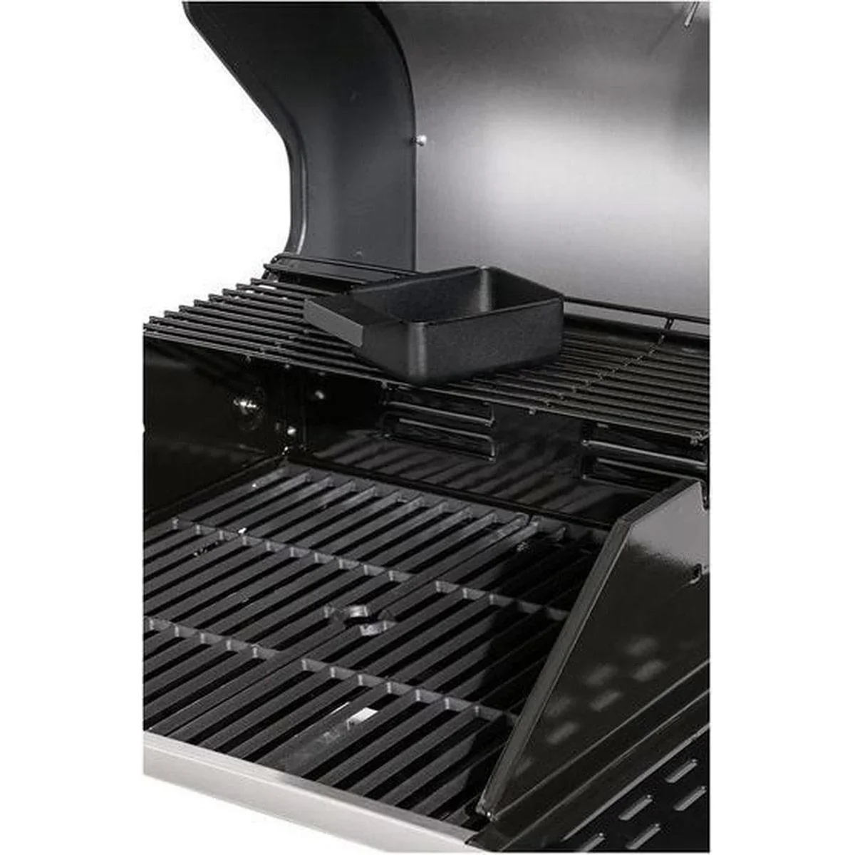 Triton 2.0 black gas BBQ - Gasgrill - Barbecue - klappbare Arbeitsfläche - geeignet für 8 Personen - 2