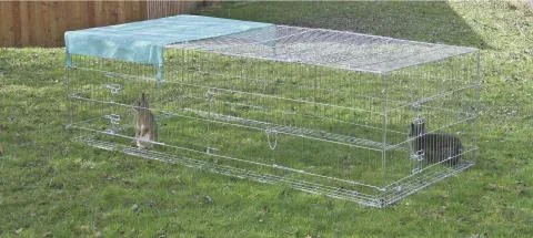 Freilaufgehege mit Ausbruchsperre, passend für Hühnerstall Art.830317 - 2