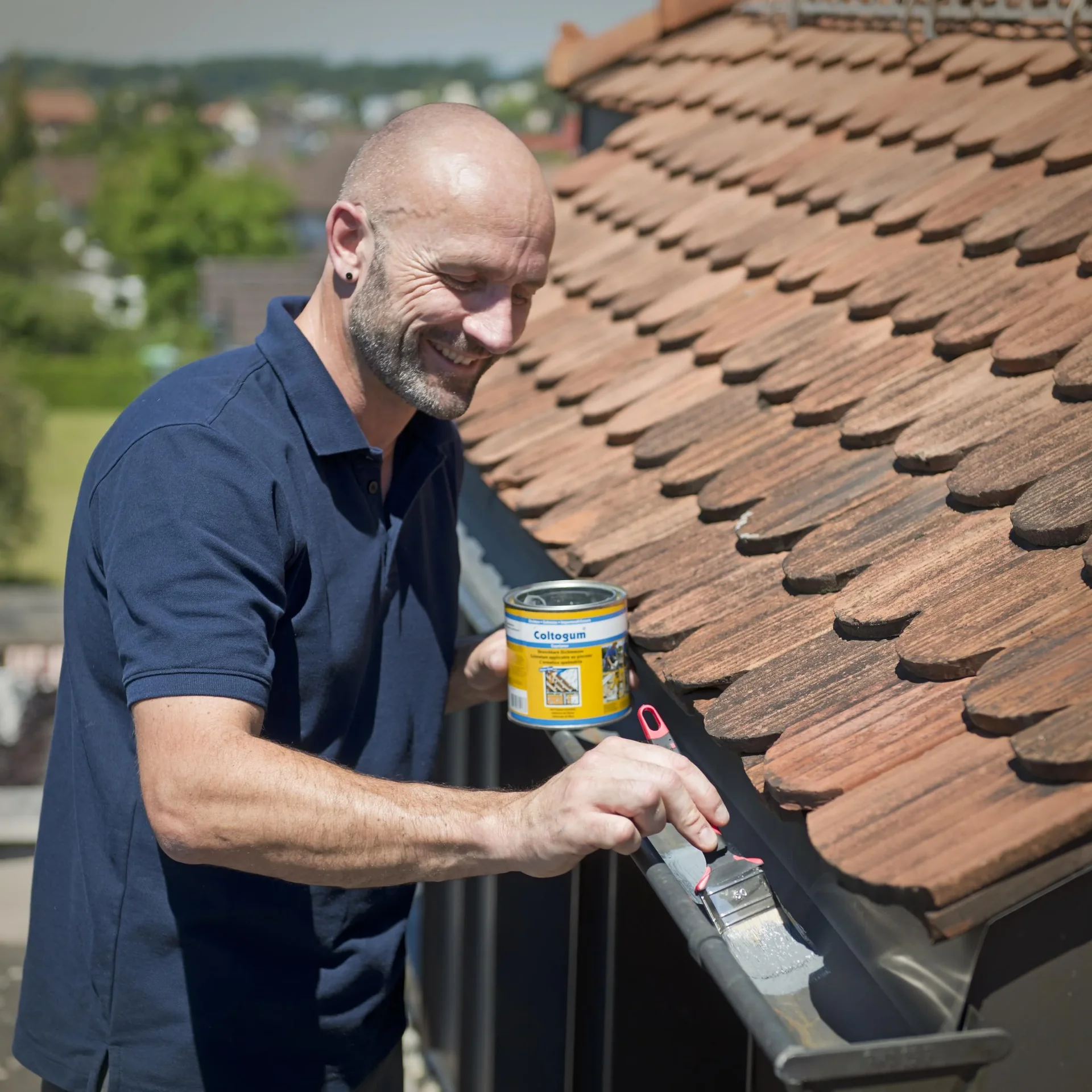 Dauerelastische Dichtmasse Regendicht 5 l - 100 % wasserdicht - grau - 7