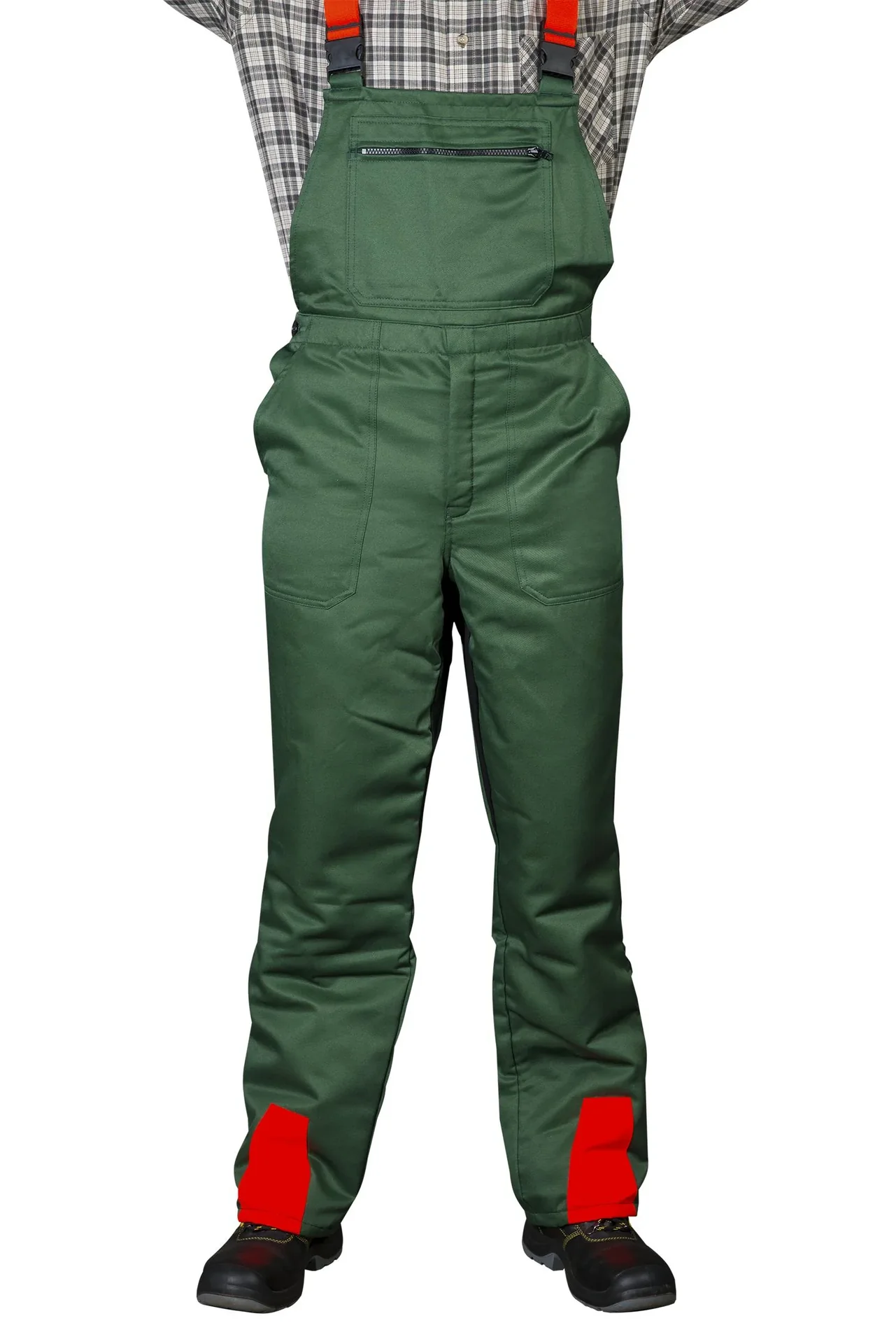 Schnittschutz Sicherheits Starter Set: Hose Gr.52, Helm, Handschuhe - 7