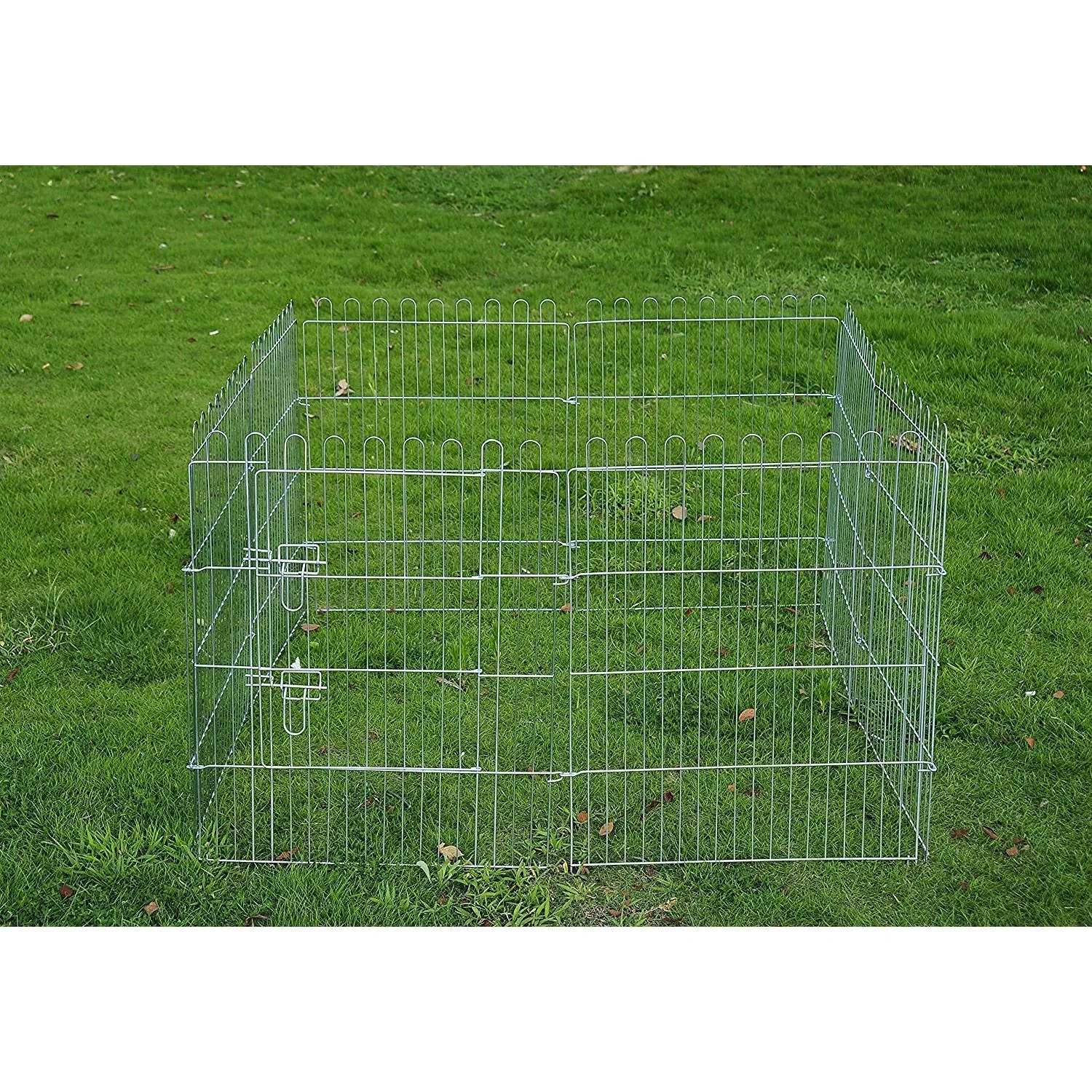 Freilaufgehege Welpenauslauf Laufstall 8-teilig 63x76cm - 2