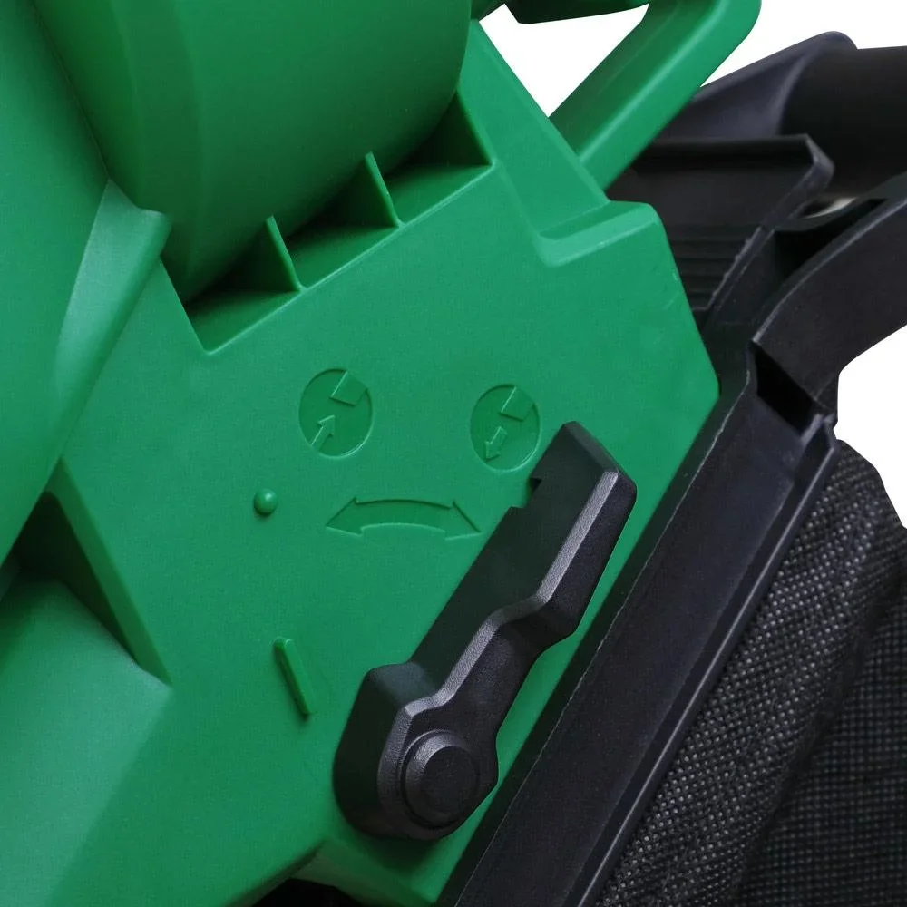 Elektrischer Laubbläser 3in1 - blasen, saugen und häckseln - 0