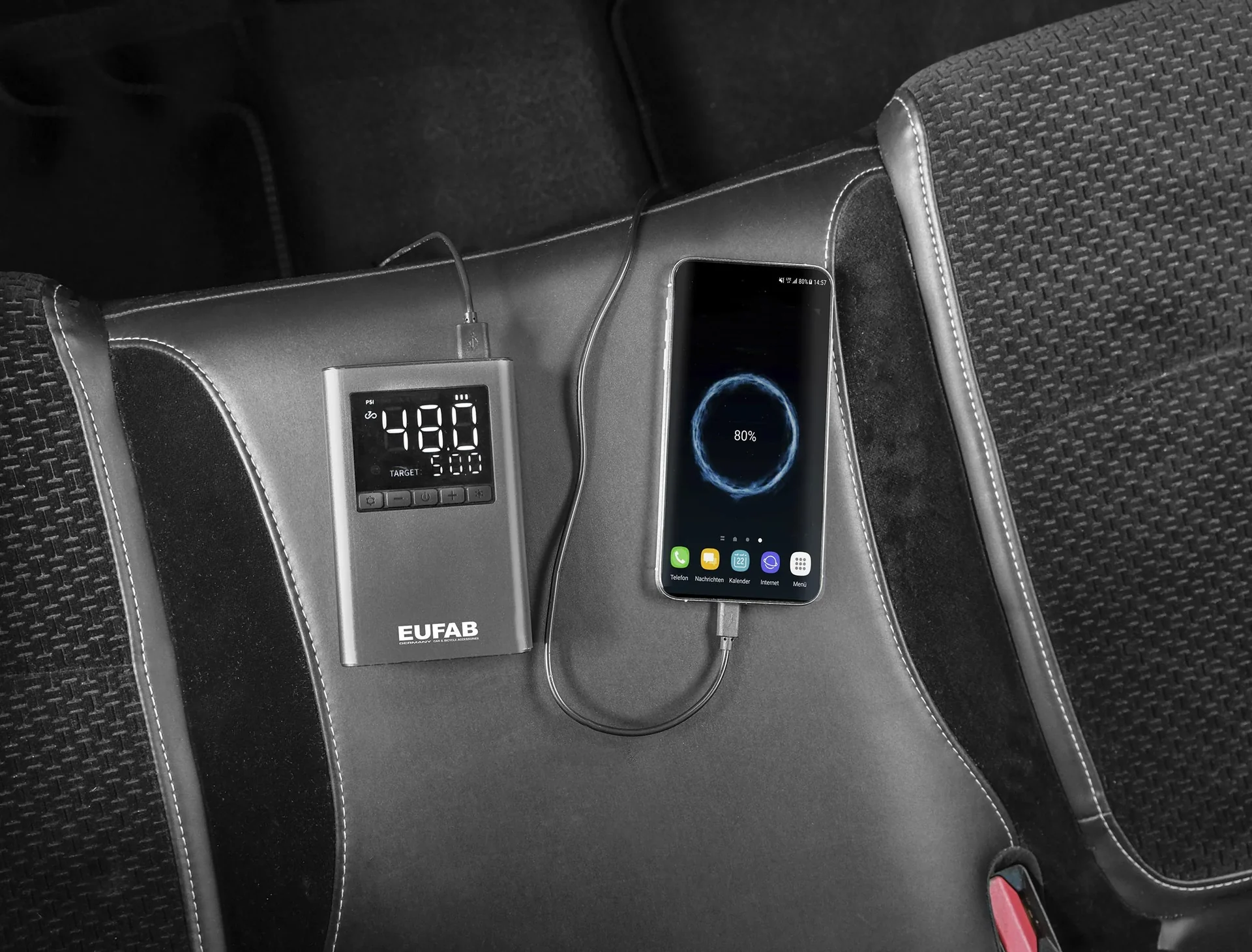 Mini Kompressor, aufladbar - 0