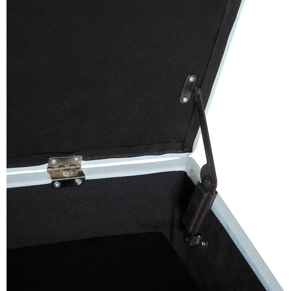 Sitzbank mit Stauraum Aufbewahrungsbox Polsterbank L80 x B40 x H42 cm - 0