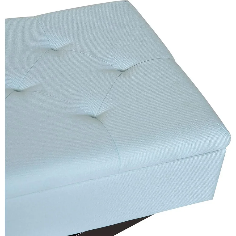 Sitzbank mit Stauraum Aufbewahrungsbox Polsterbank L80 x B40 x H42 cm - 5