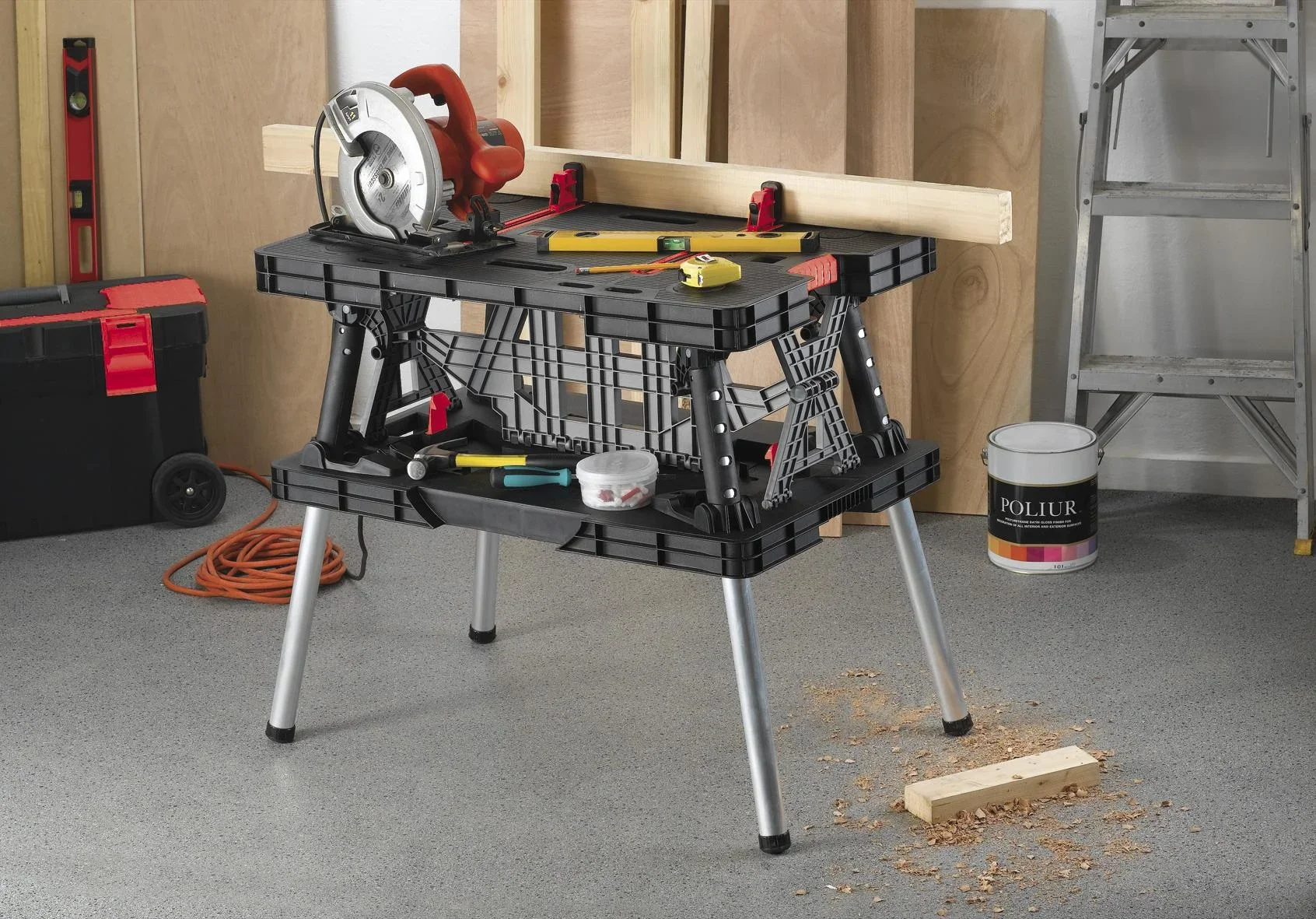 Arbeitstisch, faltbar - 2