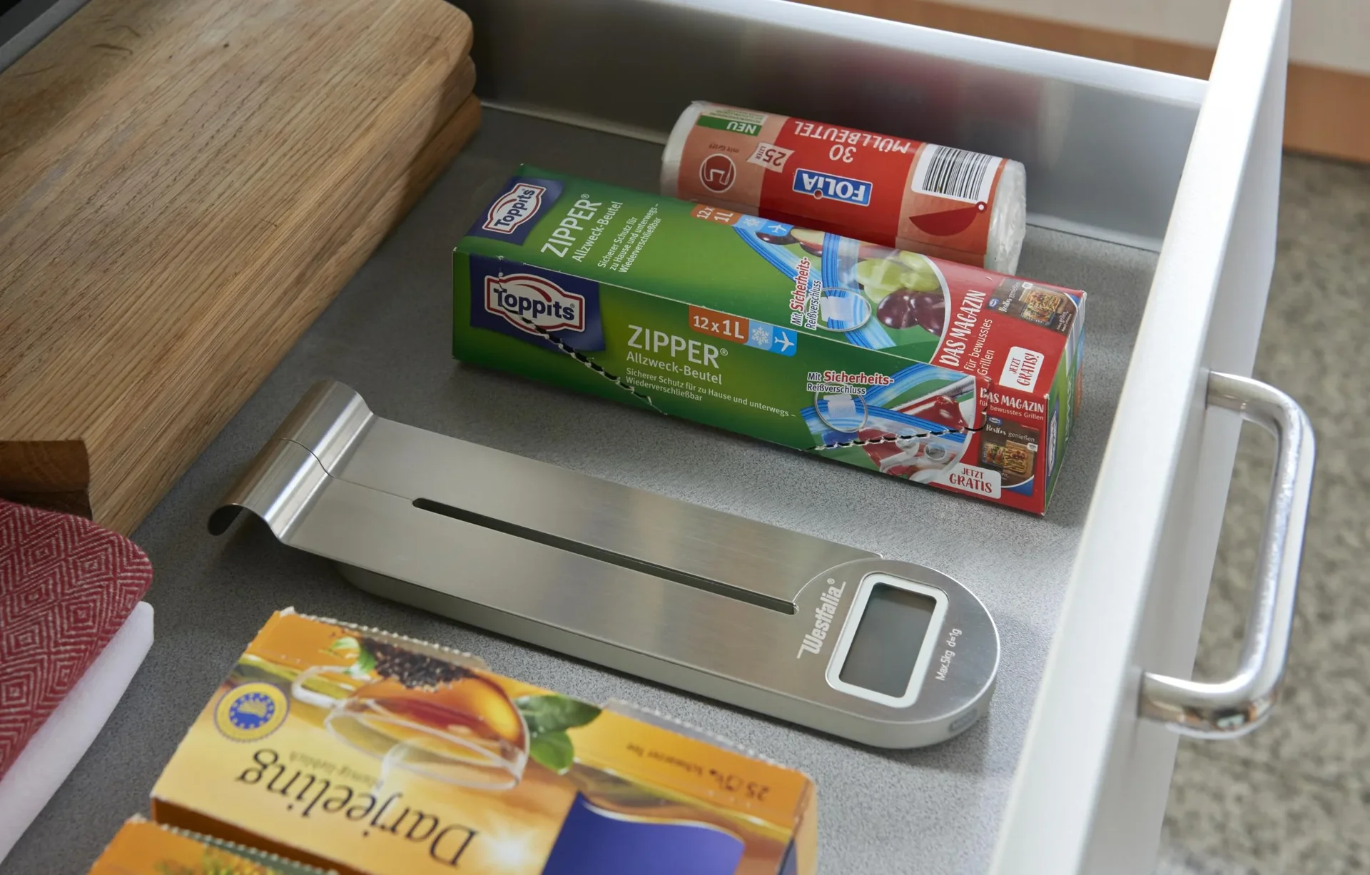 Digitale Küchenwaage „V“, Edelstahl - 2