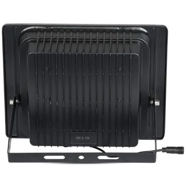 VT-100W Solar-Flutlicht mit Solarpanel - 2450 Lm - 6000K - Schwarz - 7