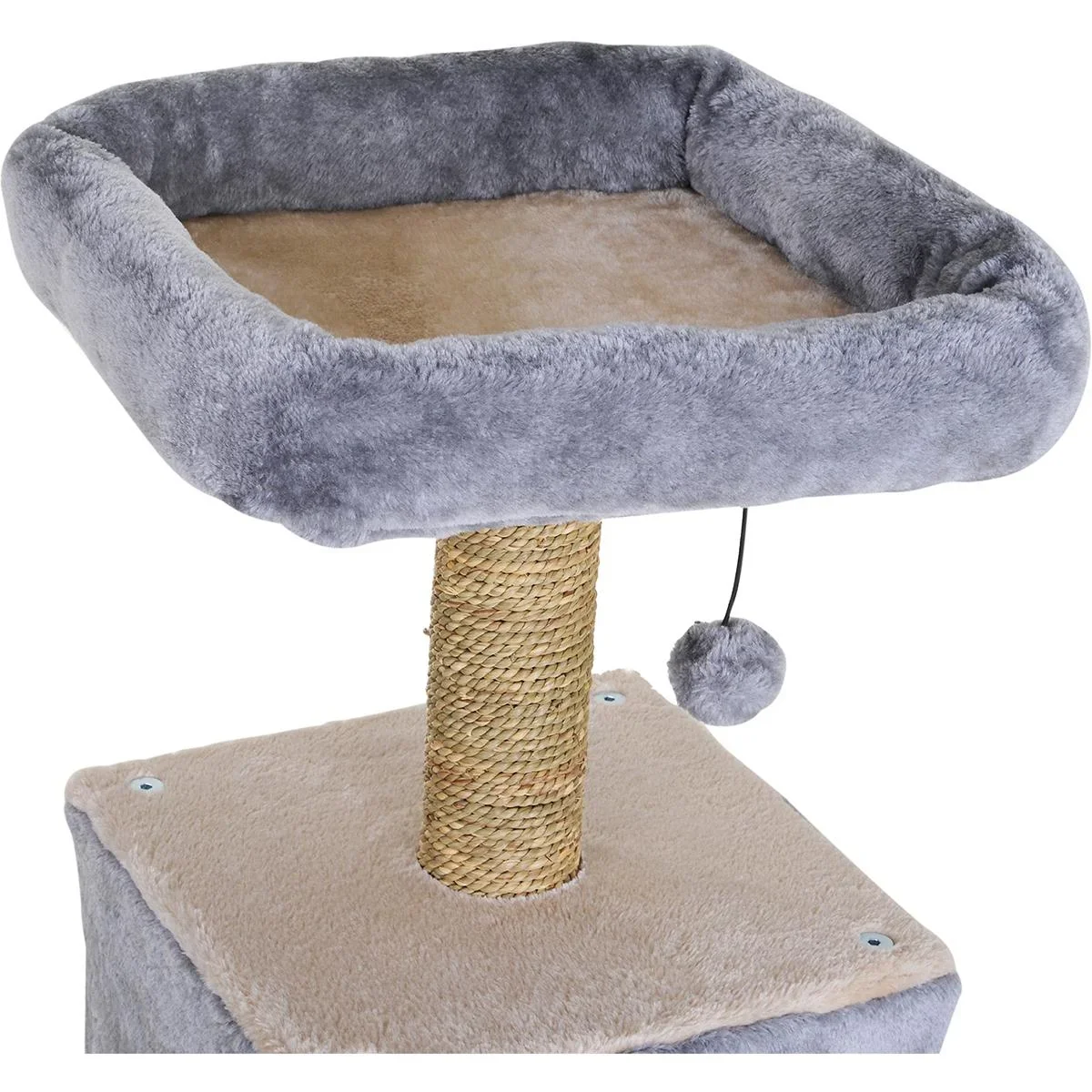 Kletterbaum für Katzen grau - 3