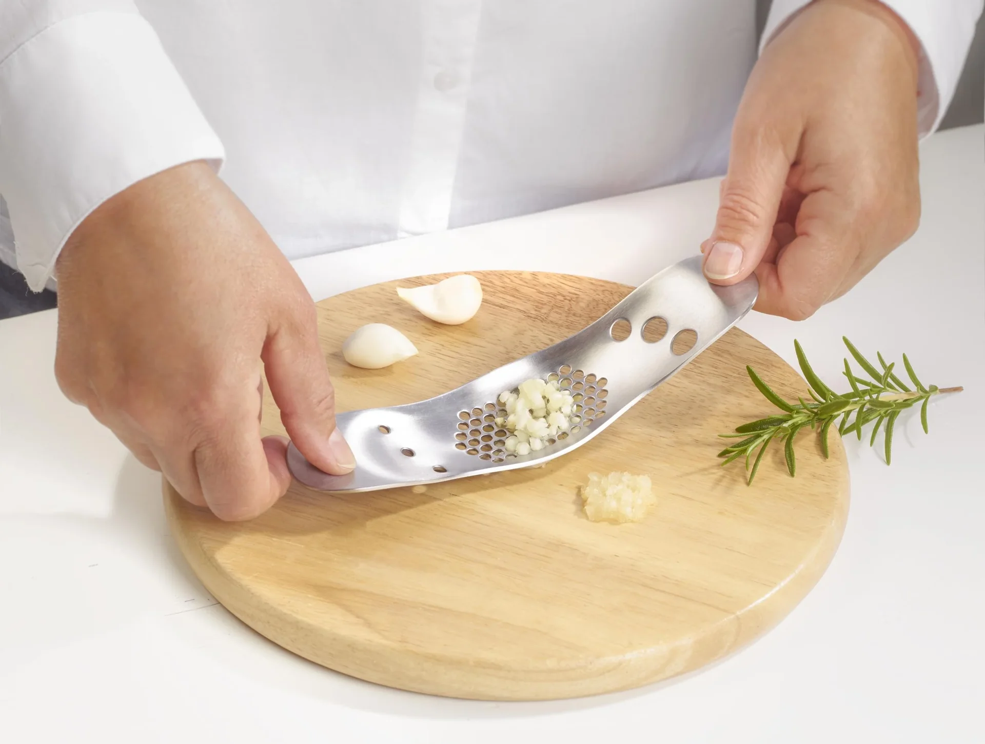 Knoblauchwippe & Kräuterstripper Edelstahl - 1