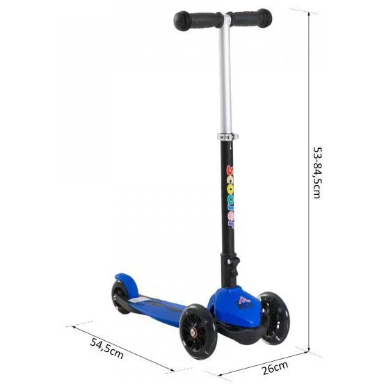 Kinder Tretroller mit 3 Räder - 0