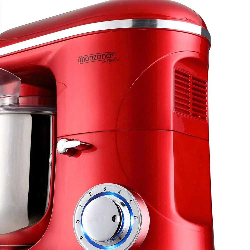 Küchenmaschine Elegance Rot 1200W 6L - 2