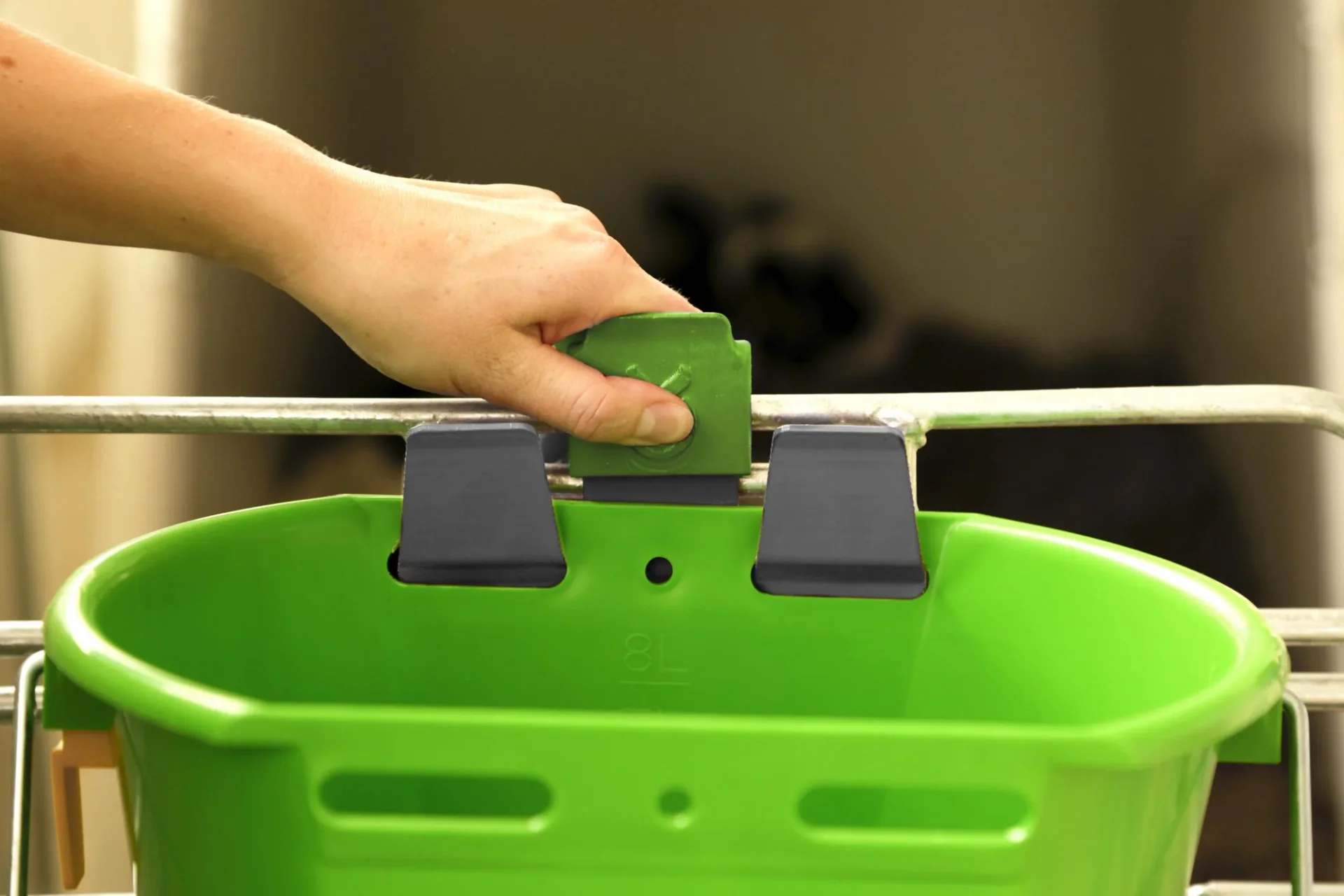 Aufhängeblech Bucket Guard mit Eimerhalter, 3er Set - 1