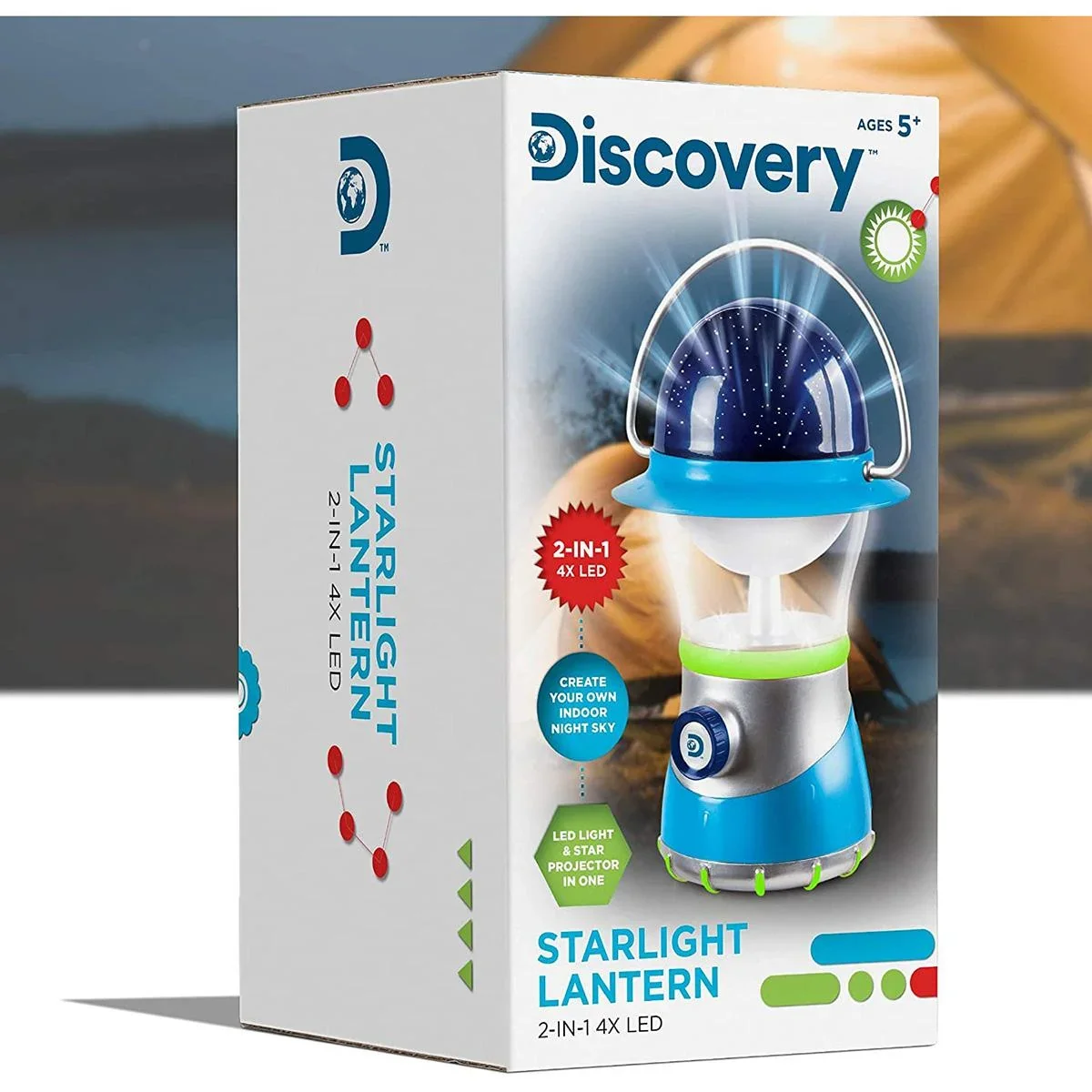 Discovery Mindblow - Sternlampe Laterne - Nachtlicht - 2 in 1 - 4