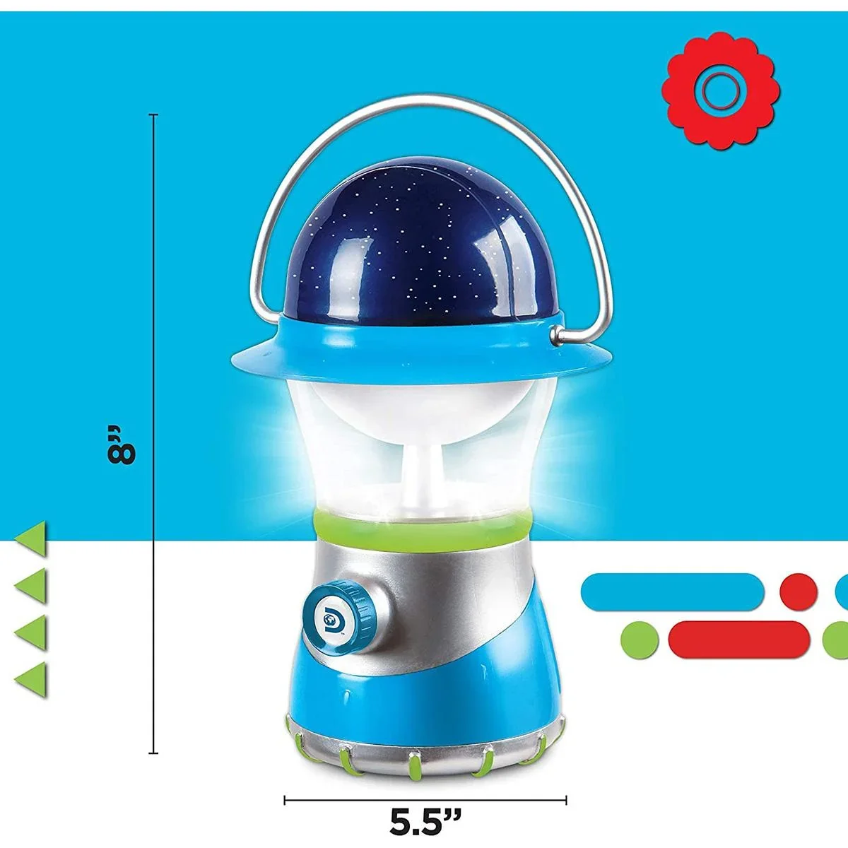Discovery Mindblow - Sternlampe Laterne - Nachtlicht - 2 in 1 - 6