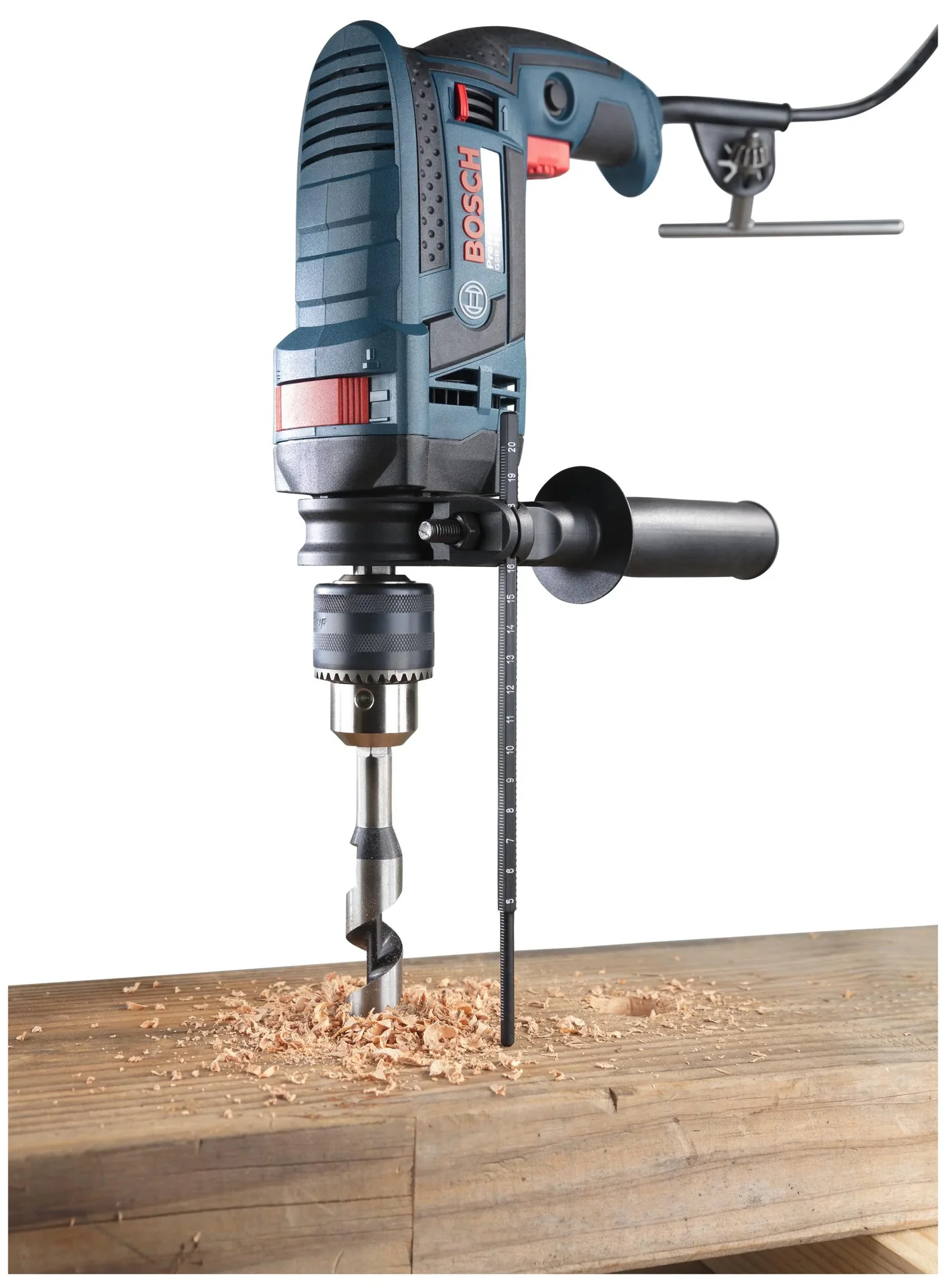 Schlagbohrmaschine GSB 16 RE, 750 Watt, inklusive 100 teiligem Zubehörset - 7