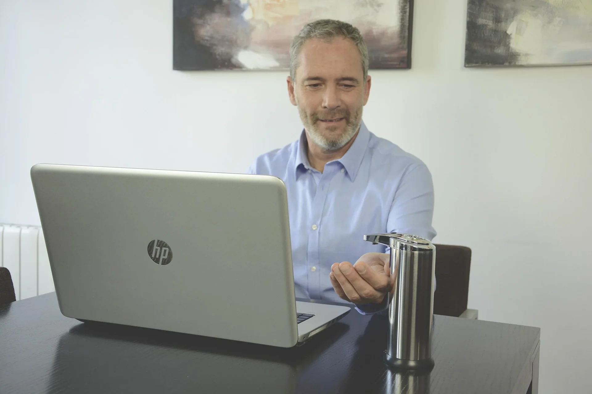 Automatischer Seifenspender, Edelstahl - 3