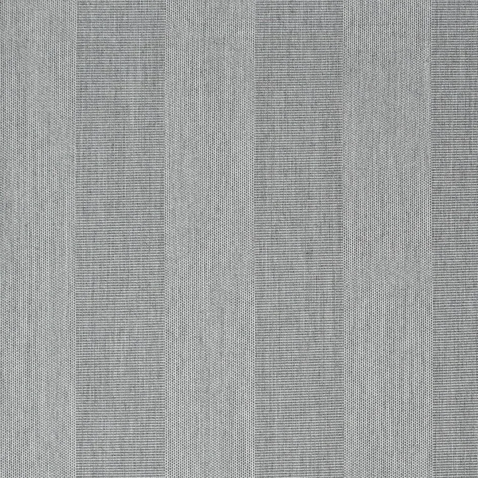 Beschattung mit Seilführung, 1155 x 2900 mm - Stoff Ladakh, grau gestreift - 1