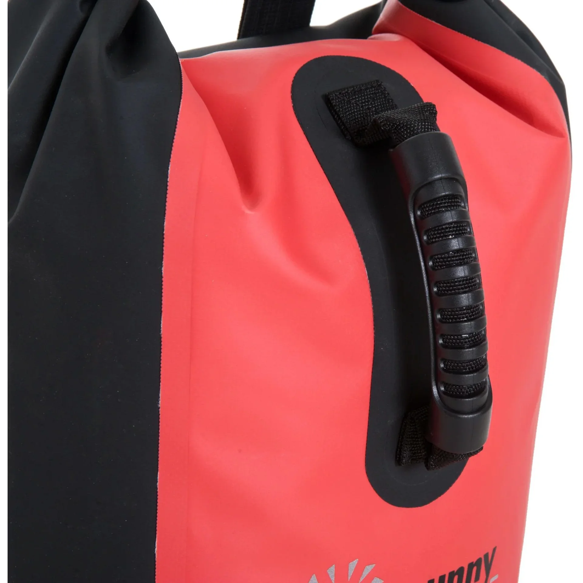 Wasserdichter Rucksack Tasche Beutel Packsack mit Handybeutel 20L Rot - 3