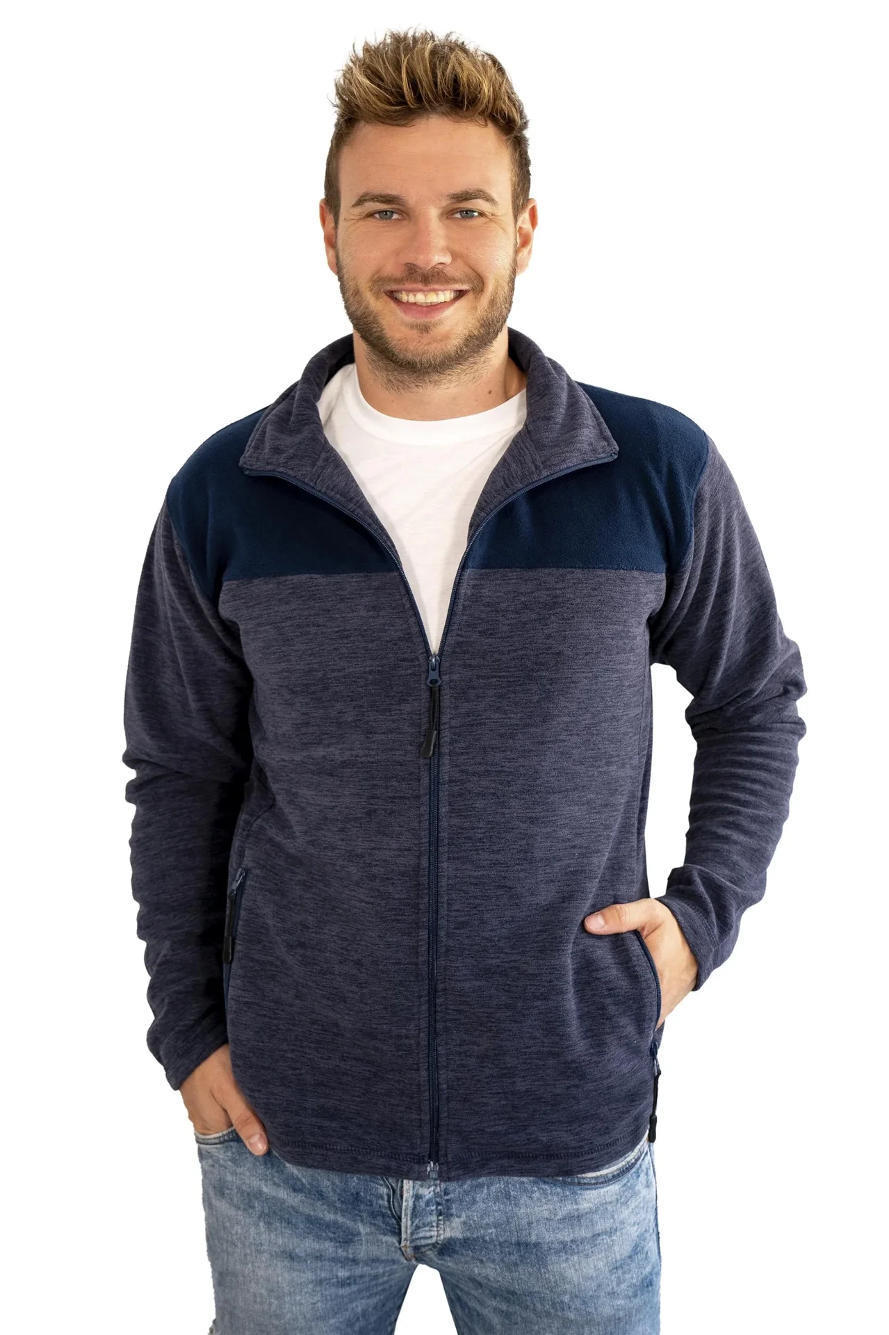 Strickjacke, Farbe navy, Gr.M - 2