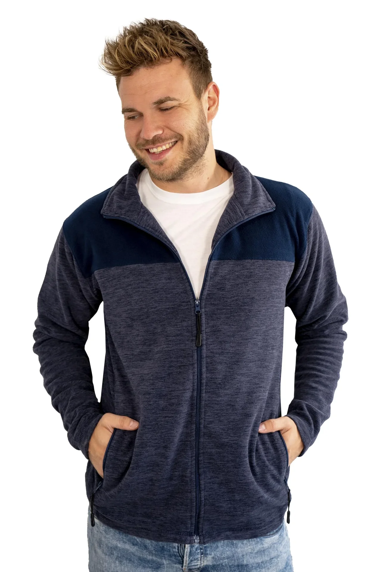 Strickjacke, Farbe navy, Gr.M - 3