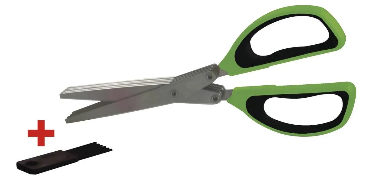 Kräuterschere + Reinigungspinsel GRATIS - 1