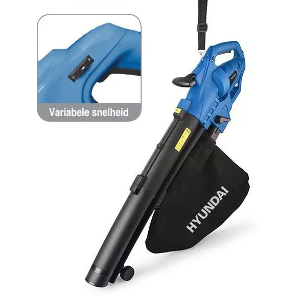 3-in-1 Blattgebläse und Kolben 3000W Variable Drehzahl - 5