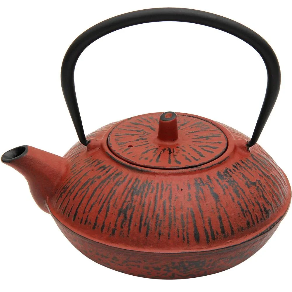 Teekessel Gusseisen - 1100 ml - Rot - 0