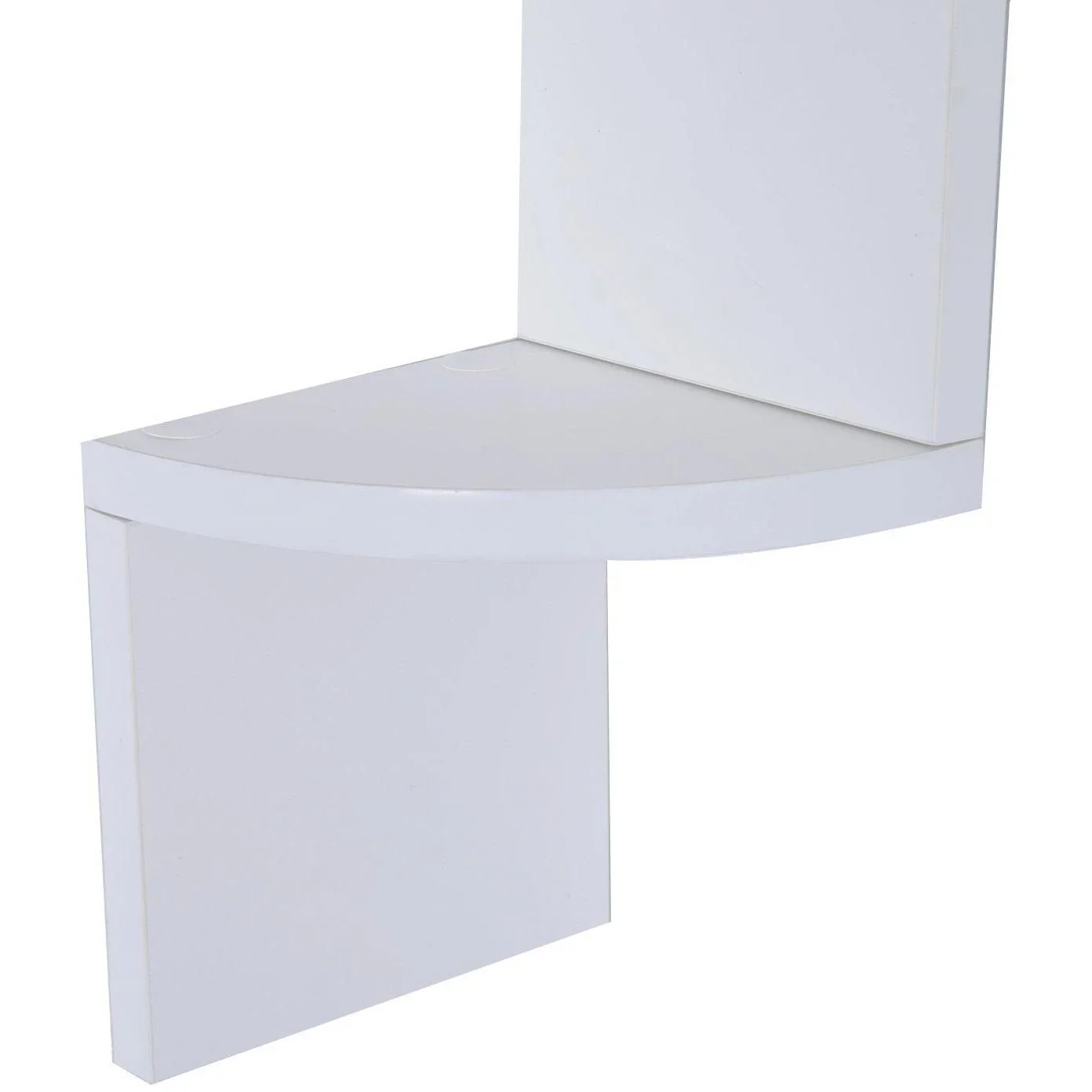 Wandregal Eckregal Zickzackregal weiß - 2