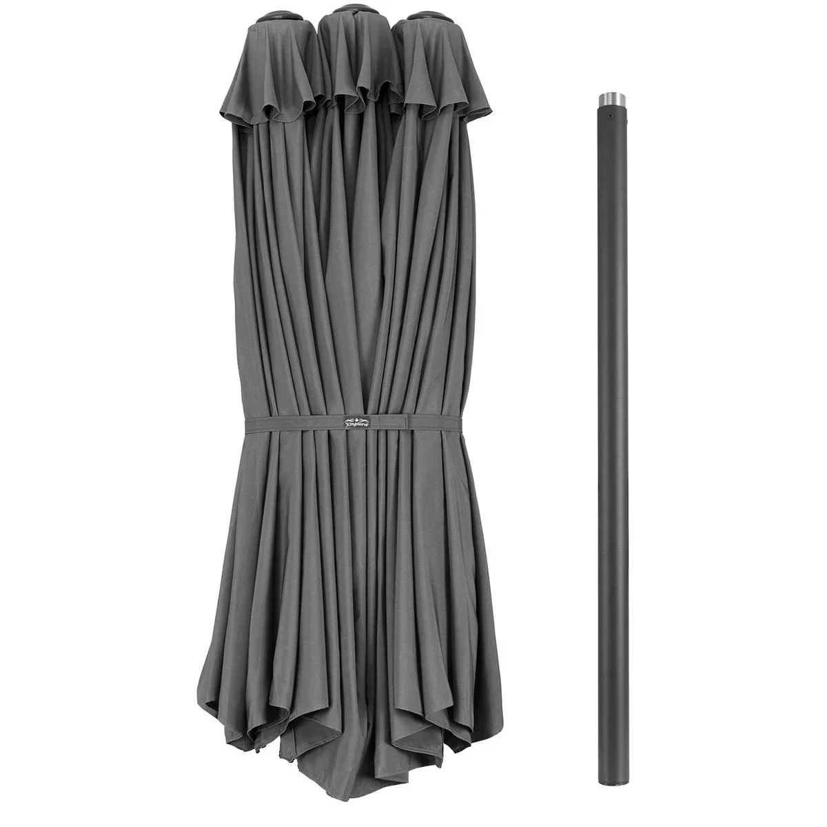 Sonnenschirm - Anthrazit - UV-Schutz 40+ - 0