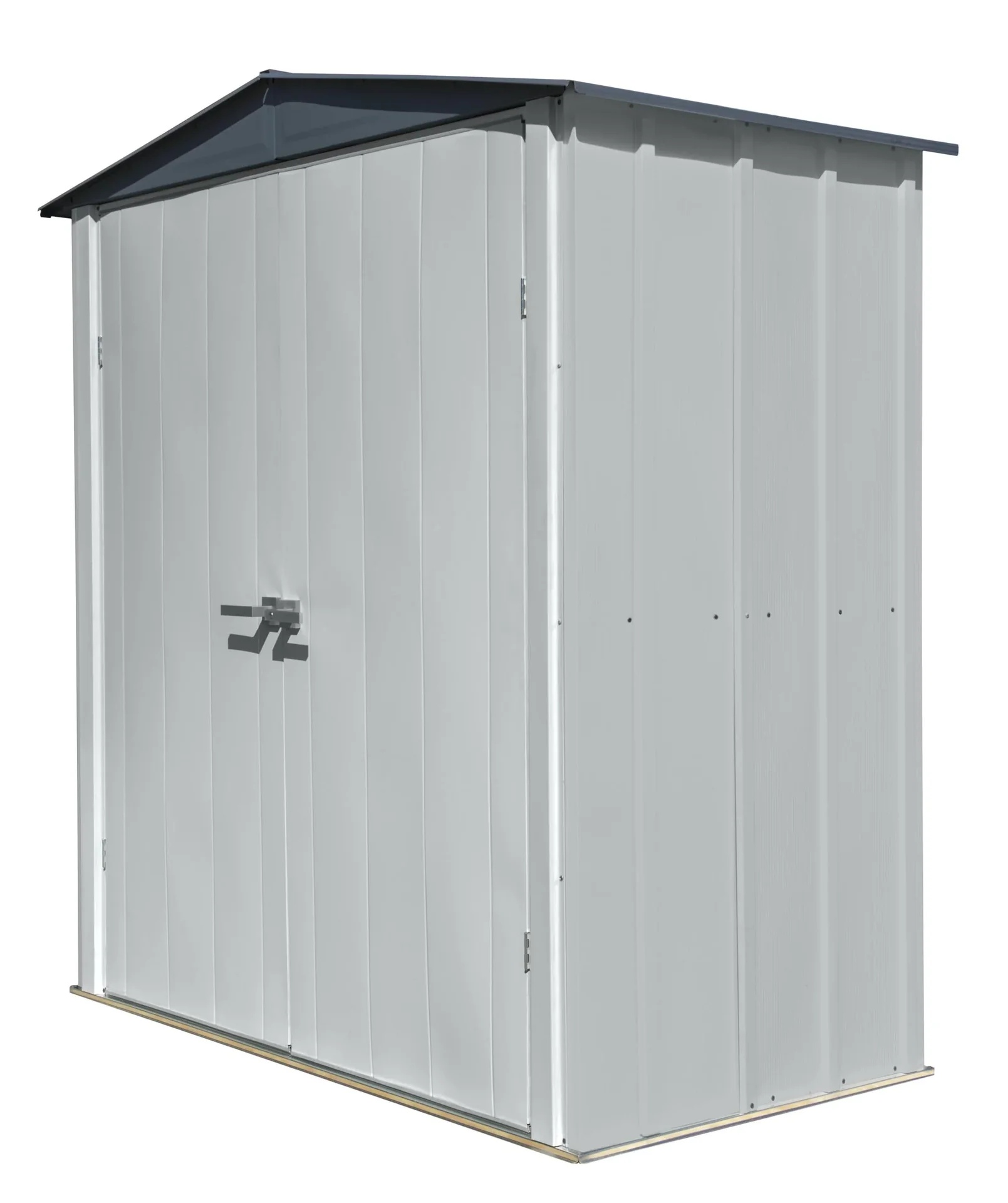 Geräteschrank 6x3 lichtgrau/anthrazit 1,91 x 1 x 2,00 m - 3