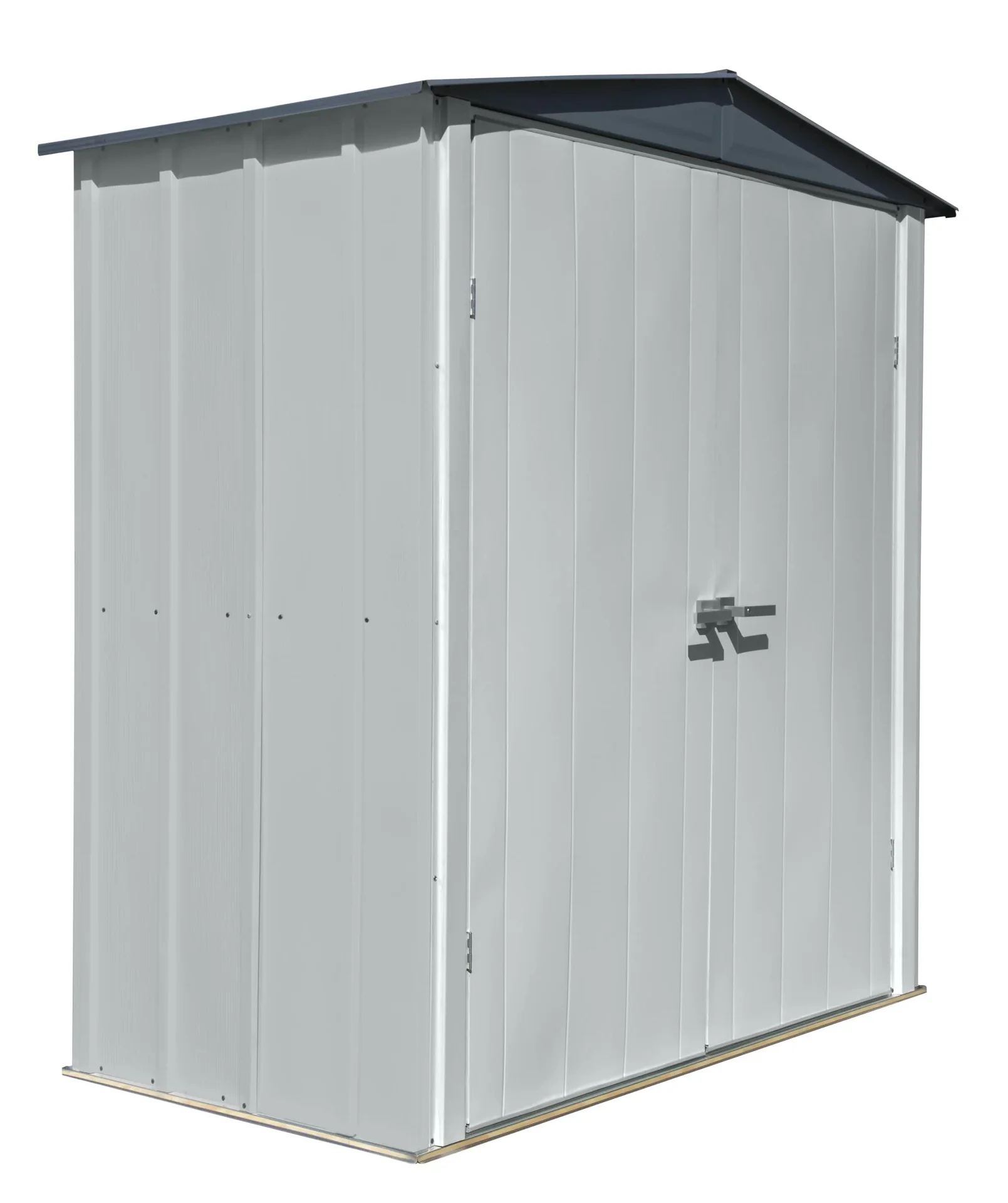 Geräteschrank 6x3 lichtgrau/anthrazit 1,91 x 1 x 2,00 m - 7