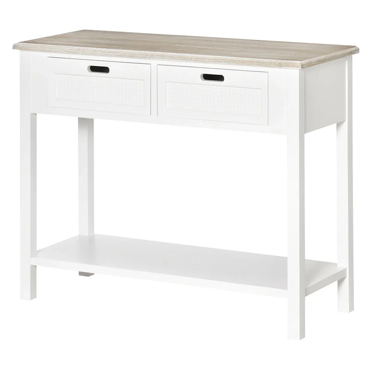 Konsolentisch mit 2 Schubladen 100 cm x 40 cm x 80 cm - 2